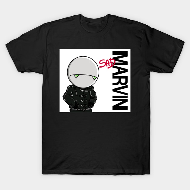 Sad! T-Shirt by Raffiti